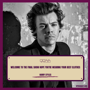 Harry Styles Song Quote Image