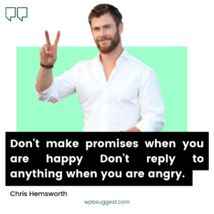 Cool Chris Hemsworth Quotes