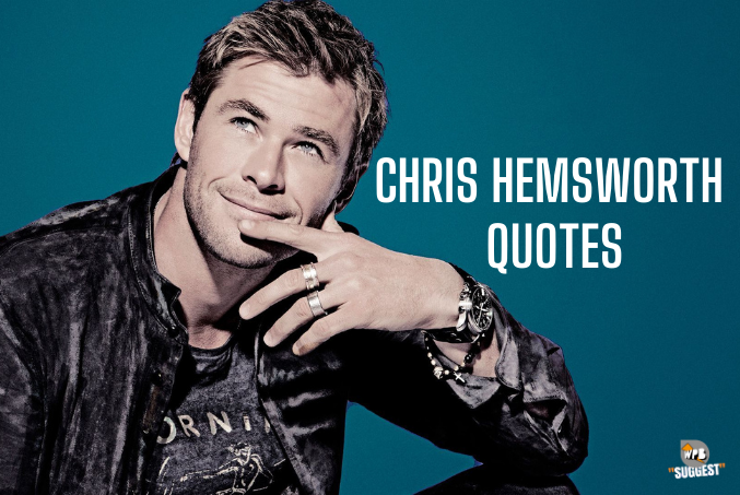 Chris Hemsworth Quotes Cover