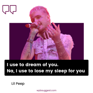 Lil Peep Quotes Wallpaper