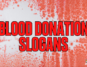 Blood Donation Slogans Cover