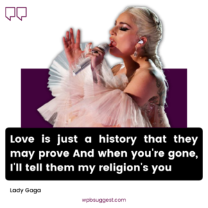 Lady Gaga Quotes For Whatsapp